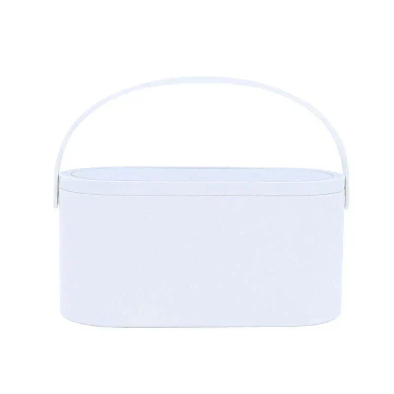 Cosmetic Organizer Box With LED Lighted Mirror Bella Rose Beauty