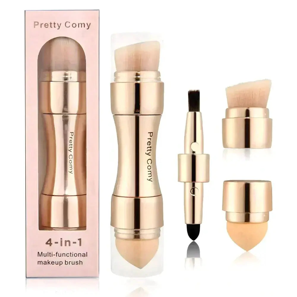Makeup Brush 4 In 1 Bella Rose Beauty