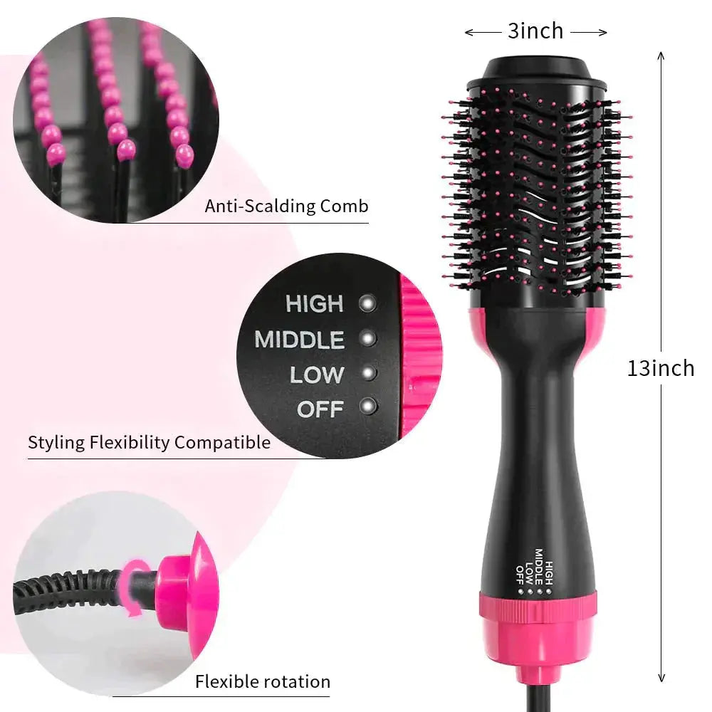 Hair Dryer and Comb Bella Rose Beauty