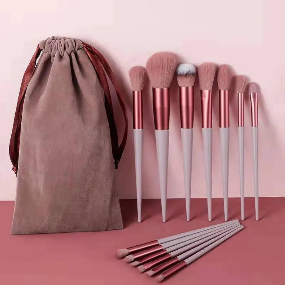 13Pcs Makeup Brush Set Bella Rose Beauty
