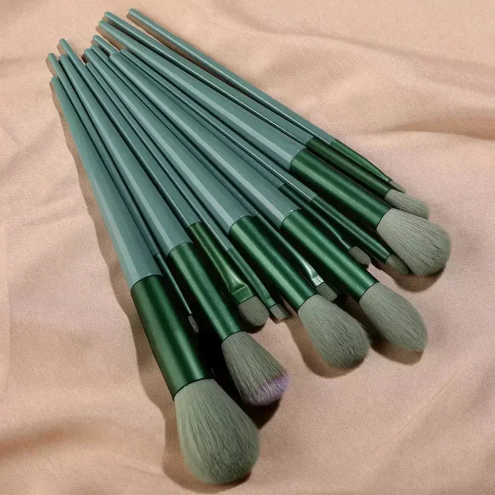 13Pcs Makeup Brush Set Bella Rose Beauty