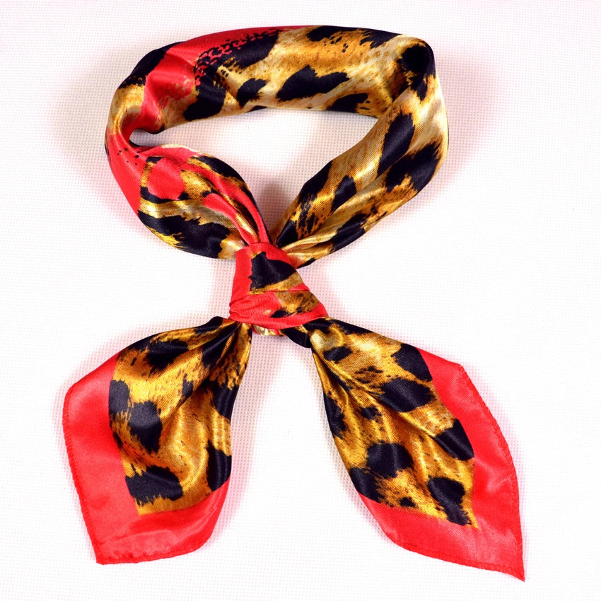 Printed Silk Scarf Bella Rose Beauty