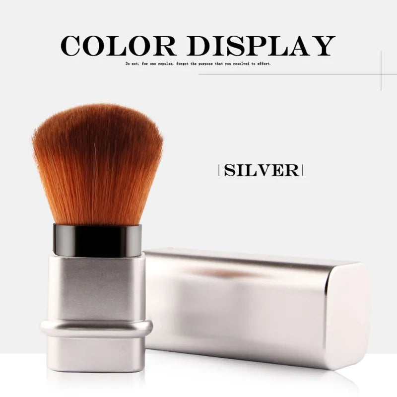 Square Retractable Blush Makeup Brush Bella Rose Beauty