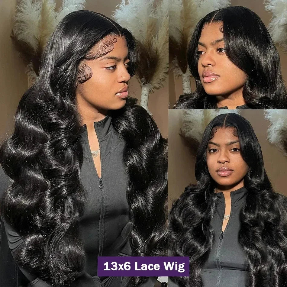 Front 13x6 Hd Transparent Body Wave Lace Wig Bella Rose Beauty