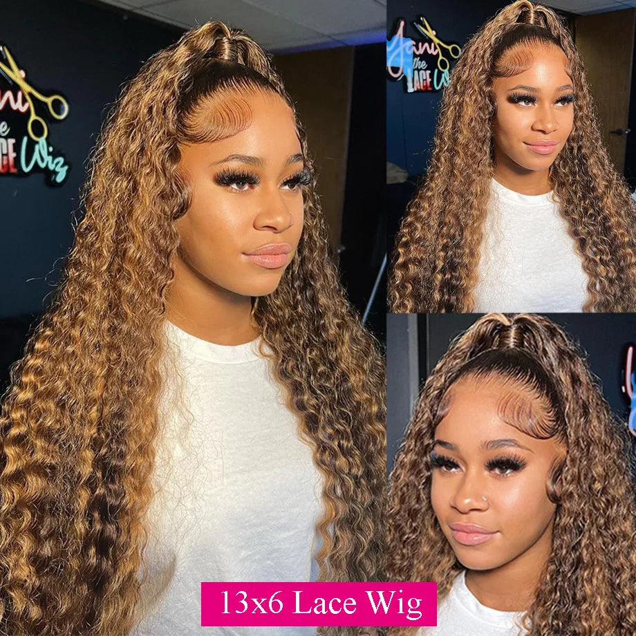 Brazilian Curly Frontal Wig Bella Rose Beauty